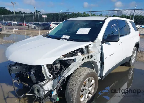 2020 Chevrolet Traverse Fwd Ls from USA, damaged, VIN 1GNERFKW3LJ272502